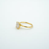 Esther - Oval Solitaire