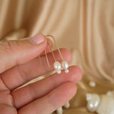 Selkie Pearl Hook Earrings