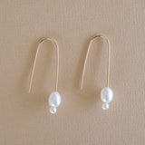 Selkie Pearl Hook Earrings